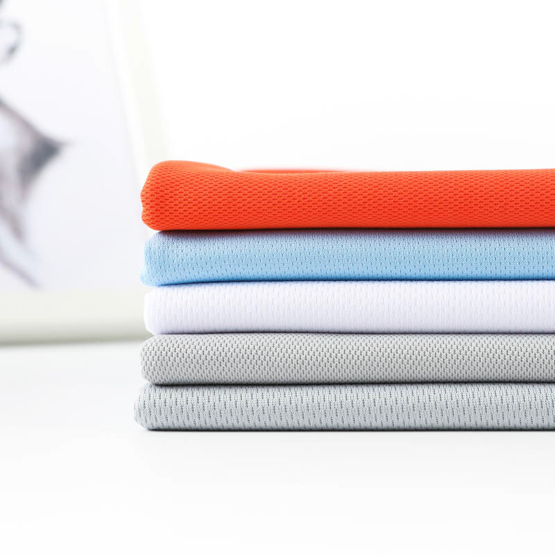 Pangalawang tela ng mata ng ibon na angkop para sa kasuotang pang-sports at mga kamiseta sa advertising