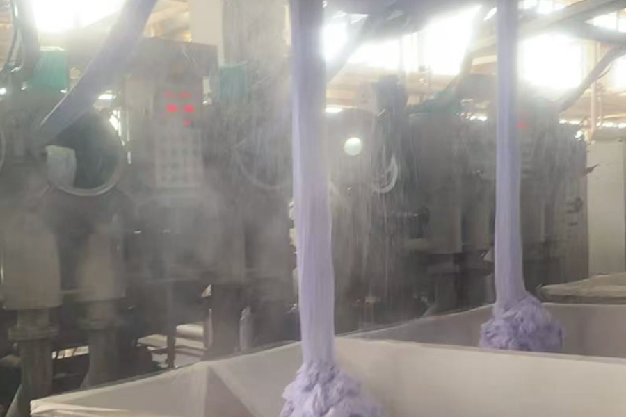 Pagtitina ng produksyon ng pabrika-semi-finished na produkto sa labas ng silindro