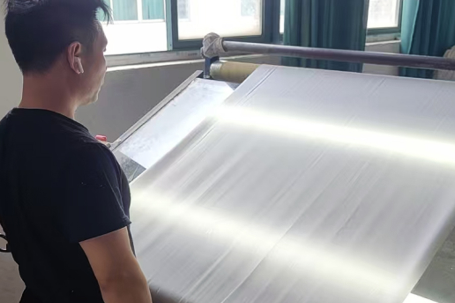 Pagtitina ng factory production-finished product inspection area