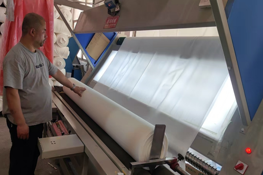 Pagtitina ng factory production-finished product inspection area