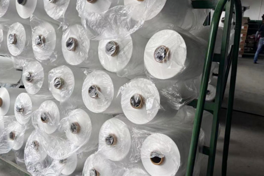 DTY production-semi-finished product area