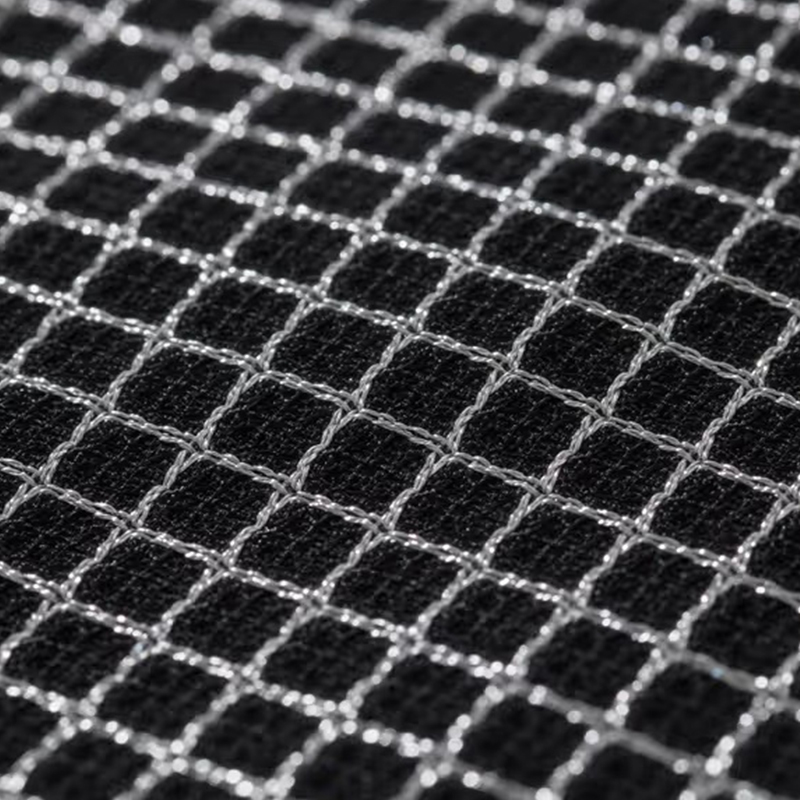 Breathable polyester yarn silk Birdseye fabric