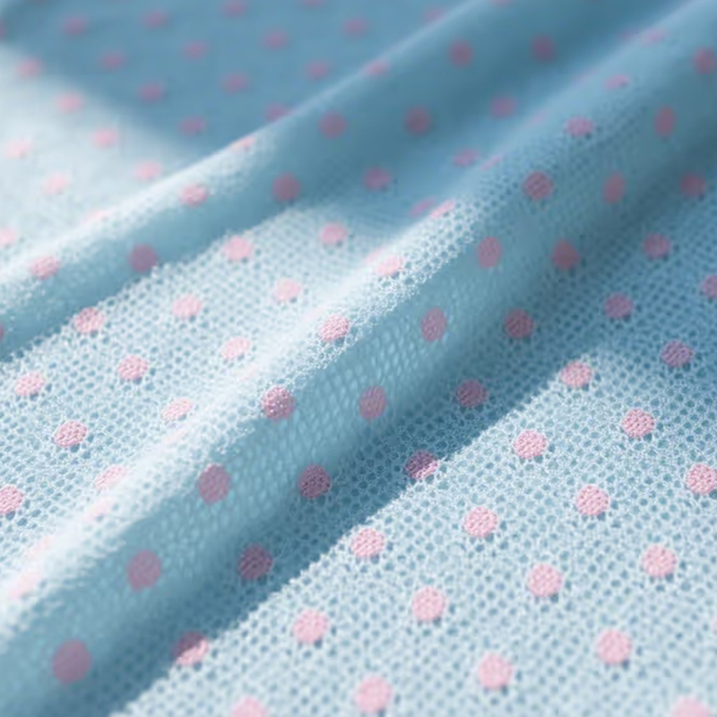 Dot mesh na tela ng Birdseye