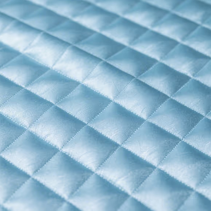 Imitasyong brocade na checkered na tela