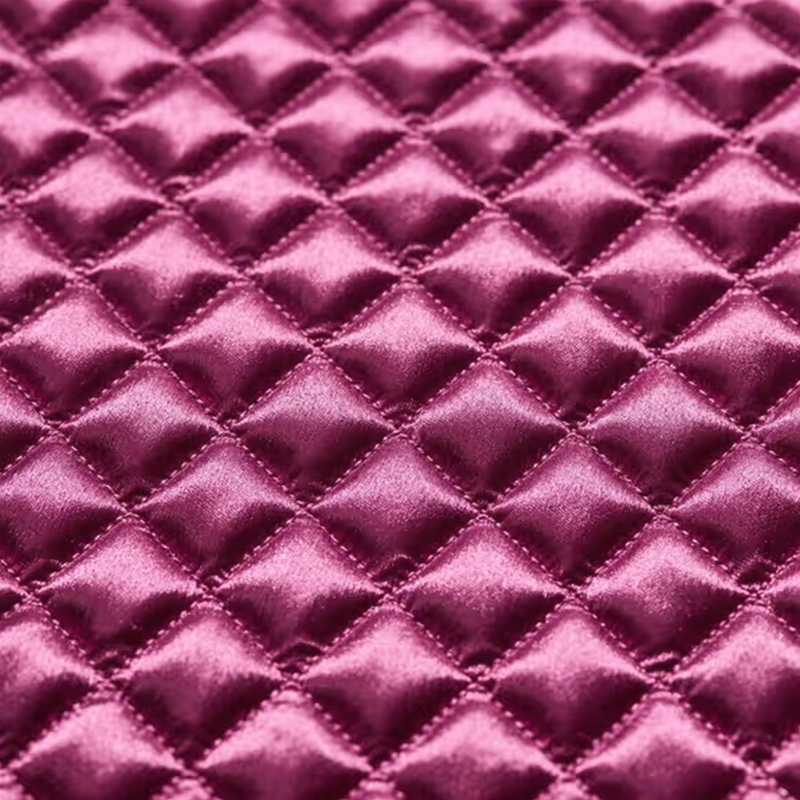 Imitasyong brocade na tela ng brilyante na grid