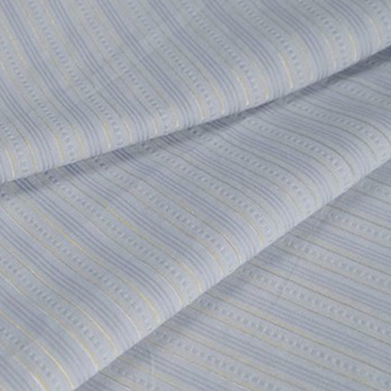 Mag-stretch ng cotton stripe na tela